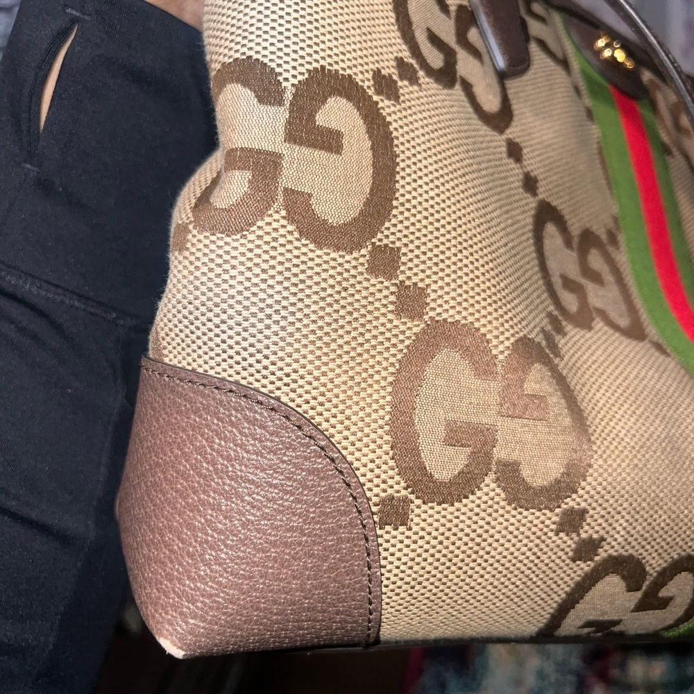 Gucci Jumbo GG Ophidia Tote✨❤️ - Picture 8 of 14